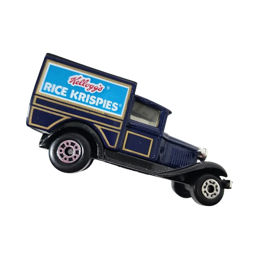 Matchbox 1979 Model A Ford Kellogg's Rice Krispies Delivery Van Diecast Blue